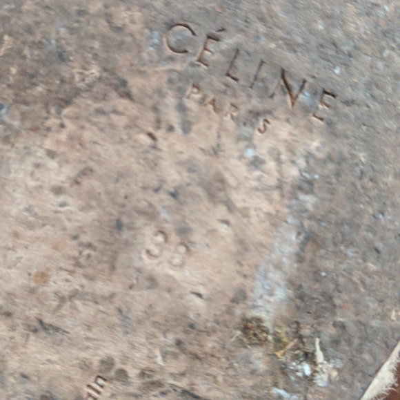 CELINE ESPADRILLES brown leather - Picture 4 of 5